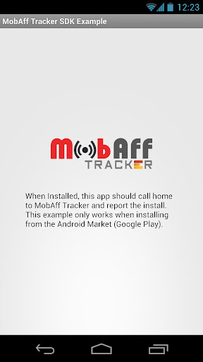 MobAff Tracker SDK Example