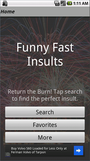 Funny Fast Insults