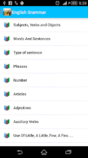 English Grammar Book - screenshot thumbnail