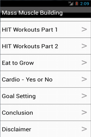 【免費健康App】Mass Muscle Building (FAST)-APP點子
