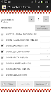 K2 Lanches e Pizzas Screenshots 5
