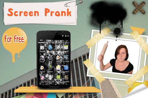 Screen Prank:Crack Your Screen