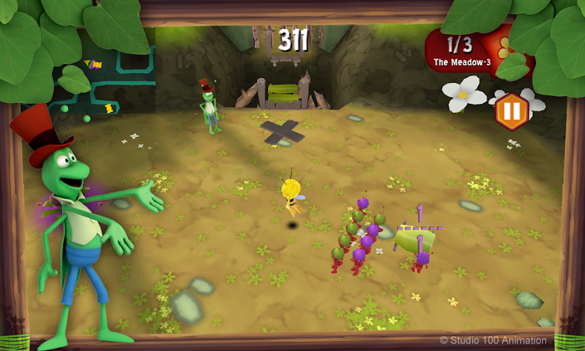 Maya the bee: The Ants Quest Screen 2