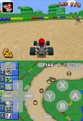 Vertual DS (NDS emulator) Screen 1