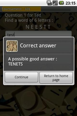 Scrabble Words Finder Screen 3