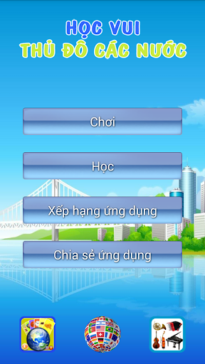 Học vui Đố vui thủ đô các nước