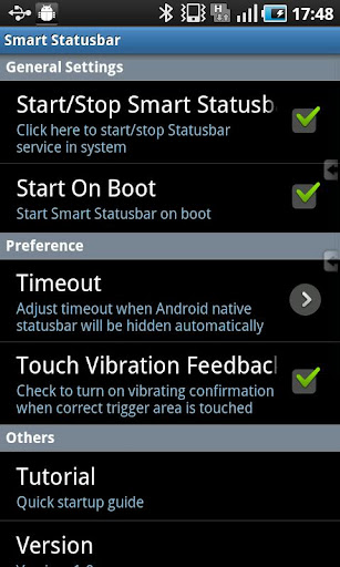 Smart Statusbar v1.0