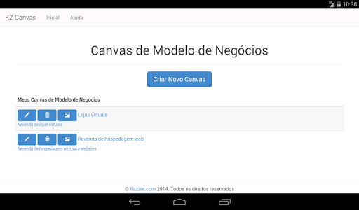 【免費商業App】Canvas de Modelo de Negócios-APP點子