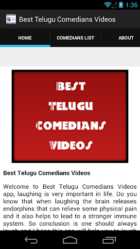 【免費娛樂App】Best Telugu Comedians Videos-APP點子