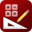 Geometry Calculator Formulas mobile app icon
