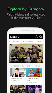 LINE TV - náhled