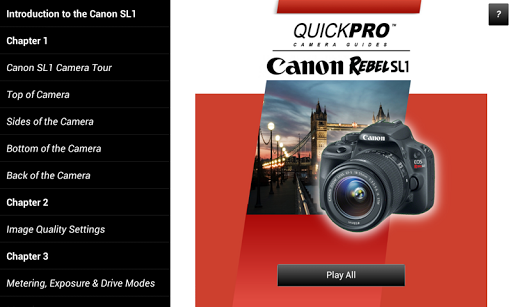 Guide to Canon Rebel SL1