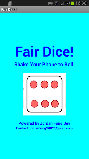 Fair Dice - Dice Roller