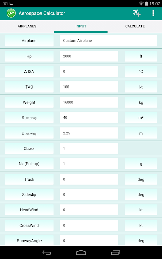 Aerospace Calculator