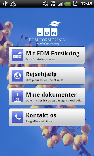 FDM Forsikring App