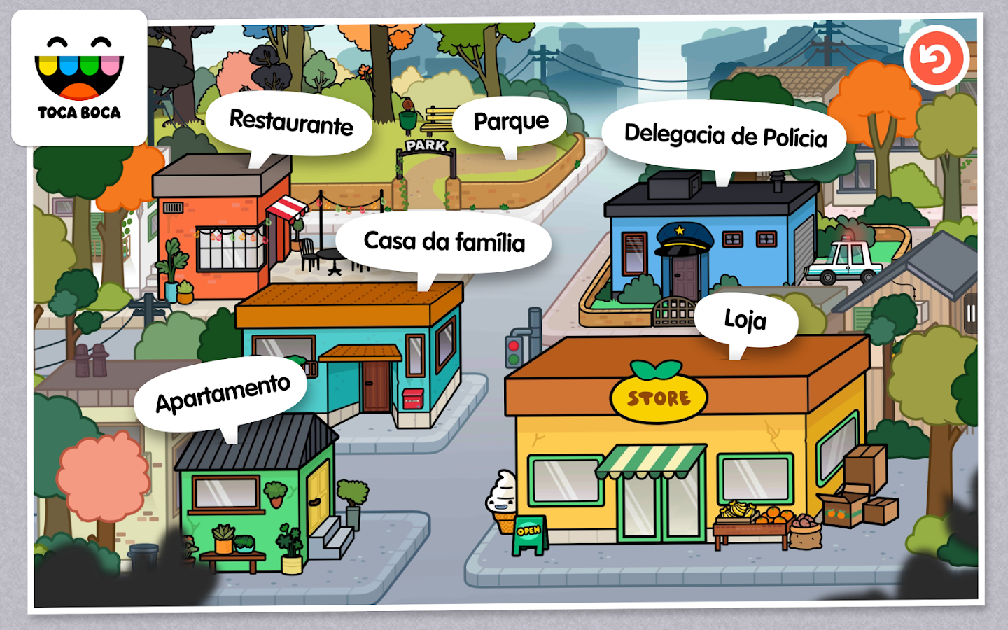 Toca Town - screenshot