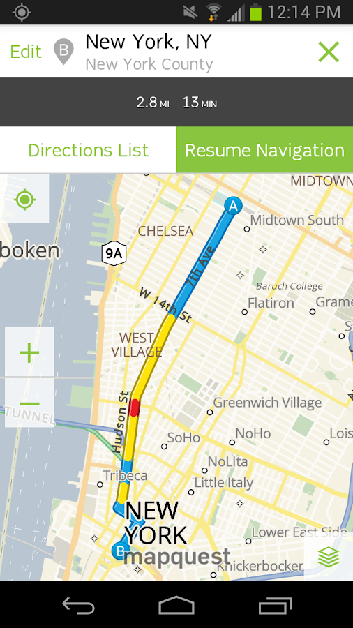 MapQuest GPS Navigation & Maps Android Apps on Google Play
