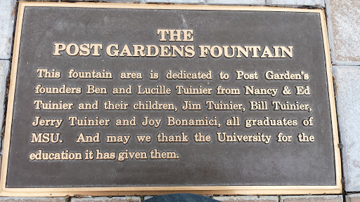MSU Gardens Fountain