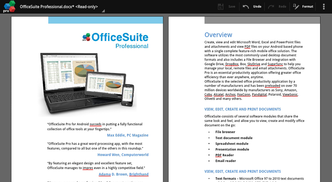 Office suite pro 6 apk para android