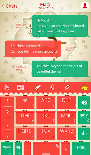 免費下載生活APP|TouchPal Christmas Gift Theme app開箱文|APP開箱王