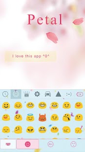 Download Petal Theme for iKeyboard APK