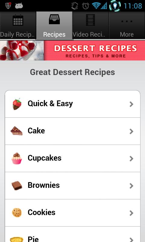    Dessert Recipes!- screenshot  