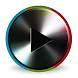 Poweramp Dark Metallic Skin icon