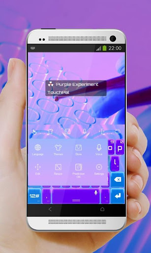 【免費個人化App】紫實驗 TouchPal Theme-APP點子