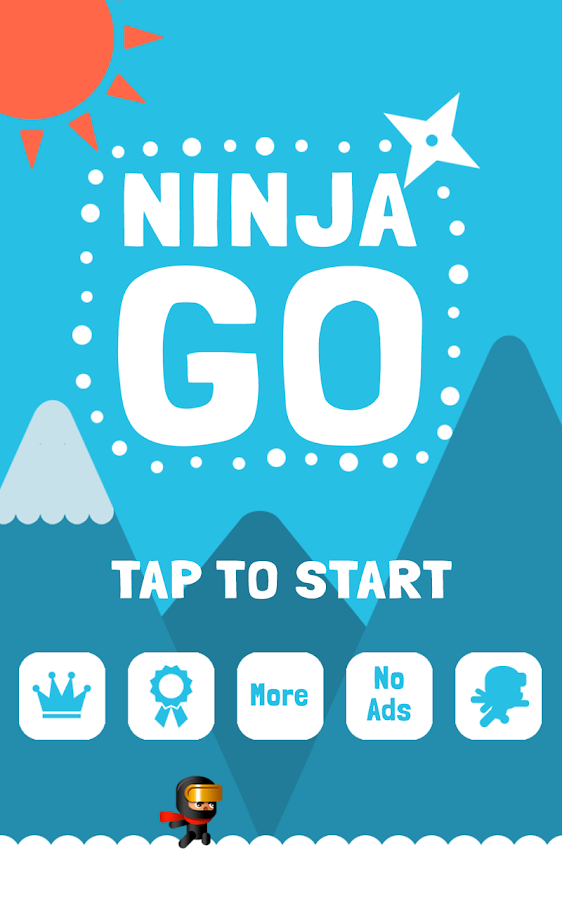 Ninja GO : Infinite Jump - screenshot