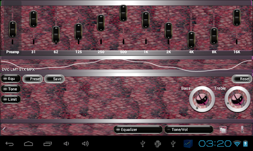 poweramp skin red snake Screenshots 10