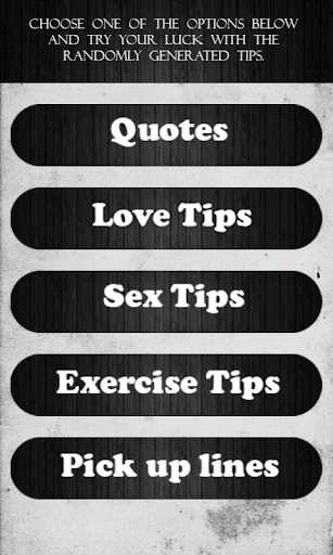 Tips For Love Sex and More