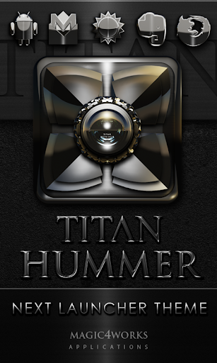 Next Launcher Theme Hummer