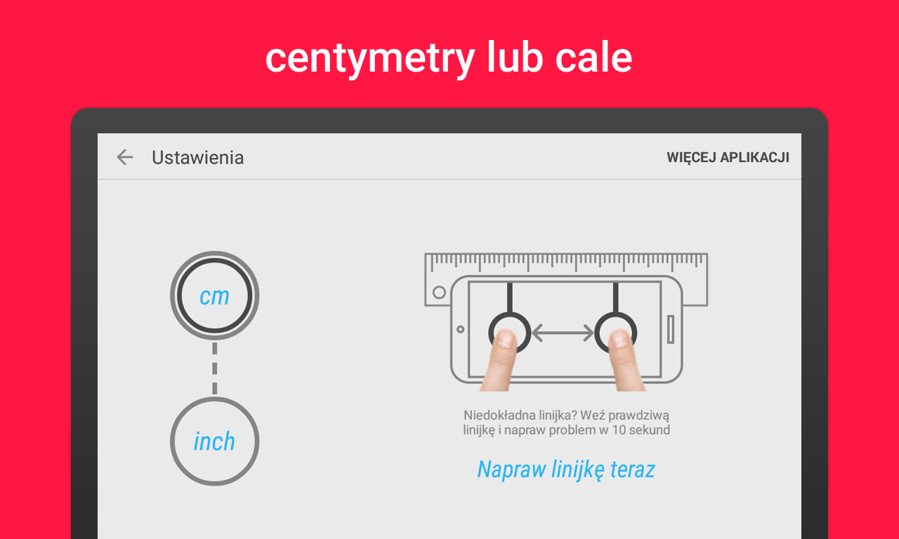 Linijka (Ruler App) Aplikacje na Androida w Google Play