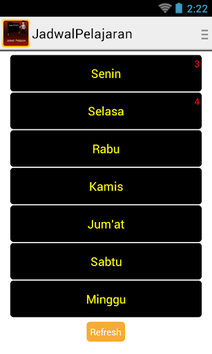 Jadwal Pelajaran