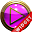 Poweramp Widget Pink Gold Download on Windows