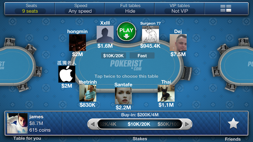 Texas Poker Lite Screen 1