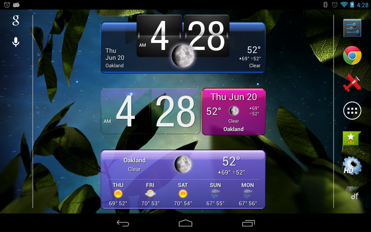 HD Widgets - screenshot