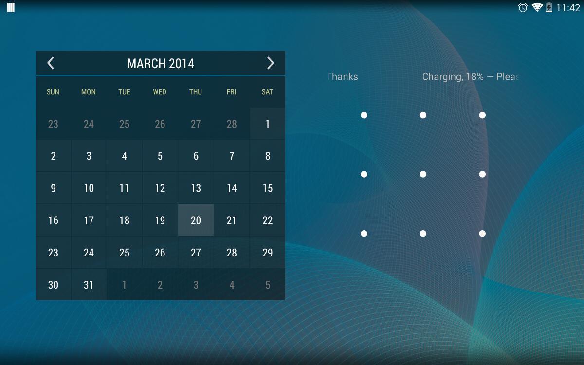 Calendar Widget KEY Android Apps on Google Play