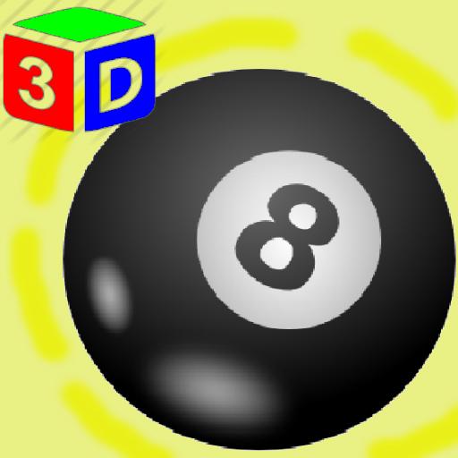 Magic Eight Ball 3D LOGO-APP點子