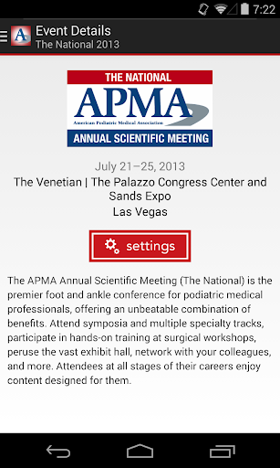 APMA Meetings