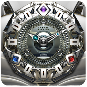 SNOW Luxury Clock Widget logo