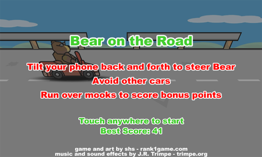 Bear on the Road