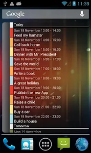 Clean Calendar Widget Pro - screenshot thumbnail