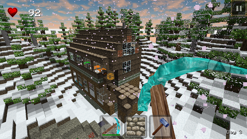 World of Craft: Mine Forest Screen 3