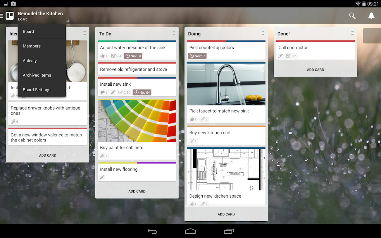 Trello per Android