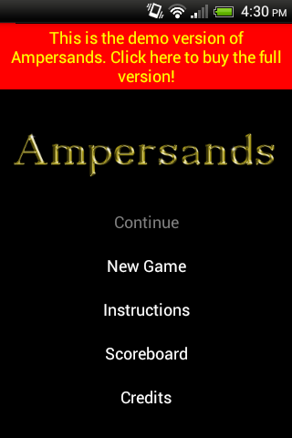 Ampersands Demo