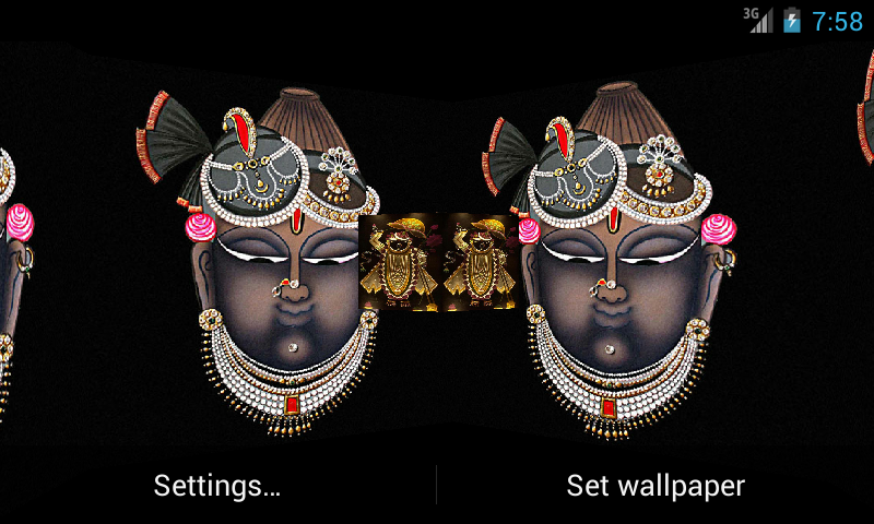Shrinathji 3D Live Wallpaper - Apl Android di Google Play