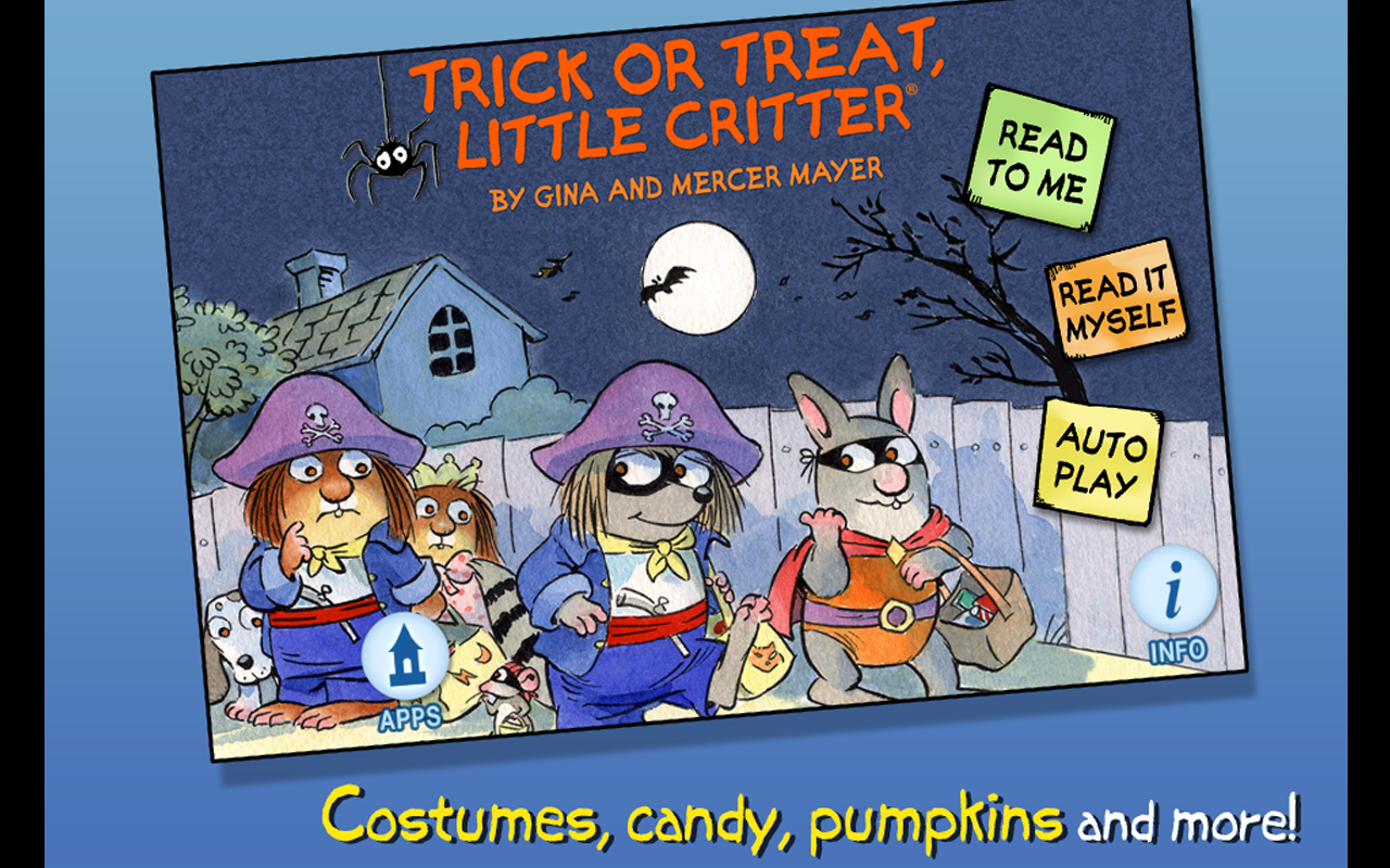 Trick or Treat Little Critter Android Apps on Google Play