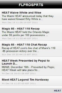Florida Professional Sports Screenshots 1