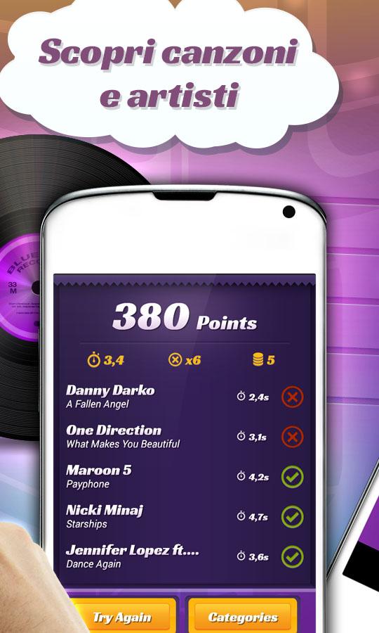 Indovina la canzone! App Android su Google Play